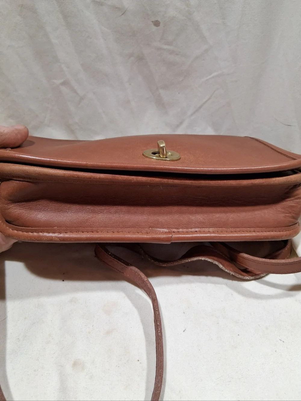 Vintage Coach All Leather  Pocket Purse - Picture 5 of 11